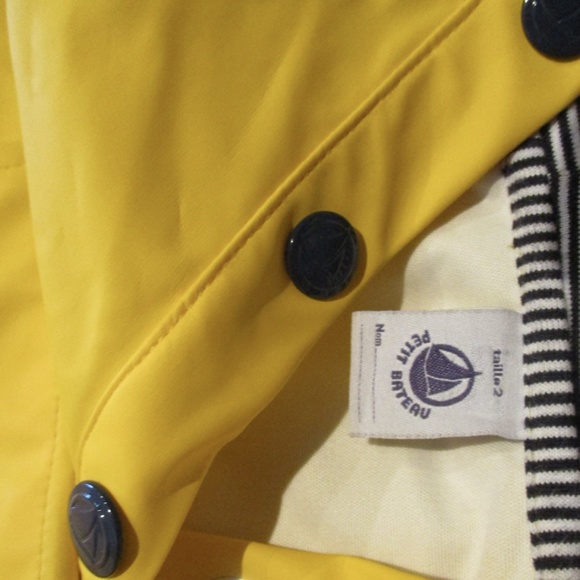 Petit bateau yellow raincoat-cape "Cape De Pluie" - Picture 4 of 6